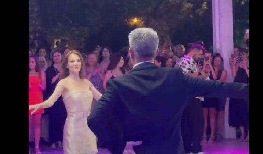 Elçin Sangu düğünde yaptığı “Lezginka” dansı ile hayran bıraktı