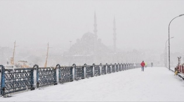 istanbul kar yağışı ayasofya