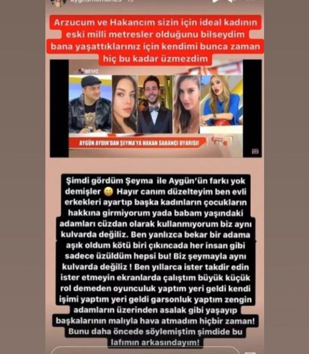 aygün aydın story 1