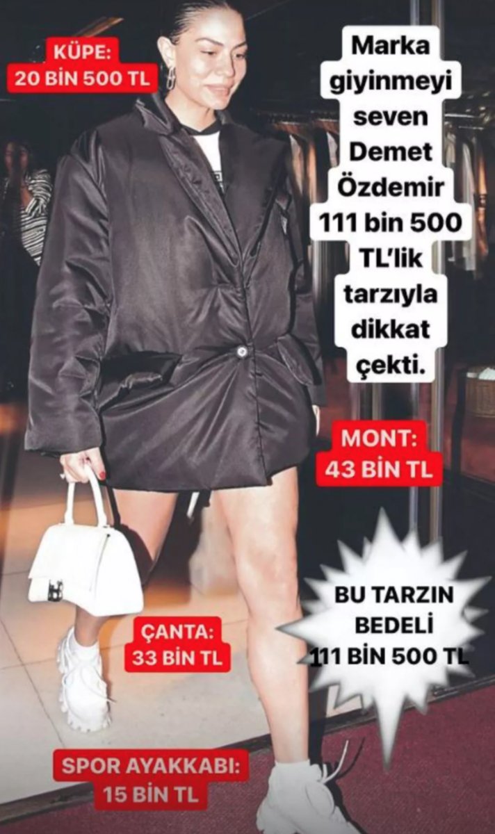 demet özdemir kombin