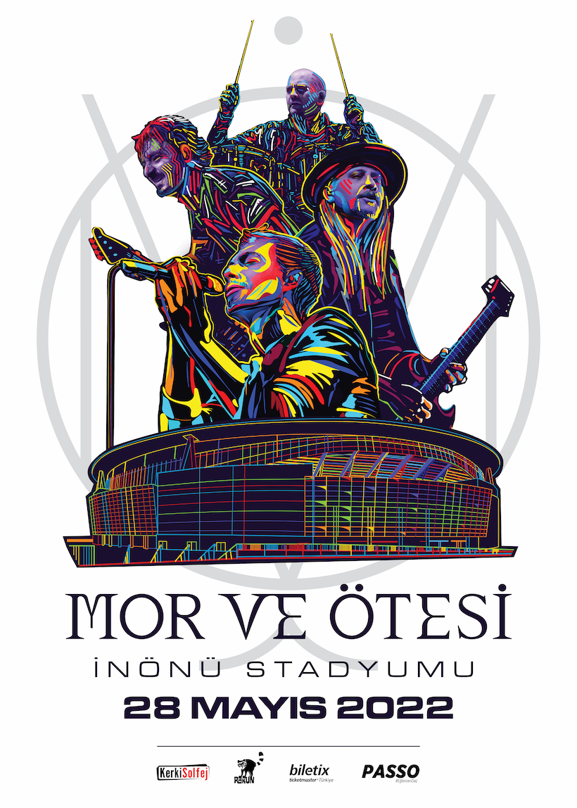 mor ve ötesi konser poster