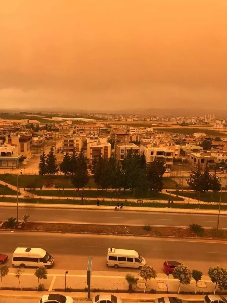 Suriye kaynaklı toz taşınımı