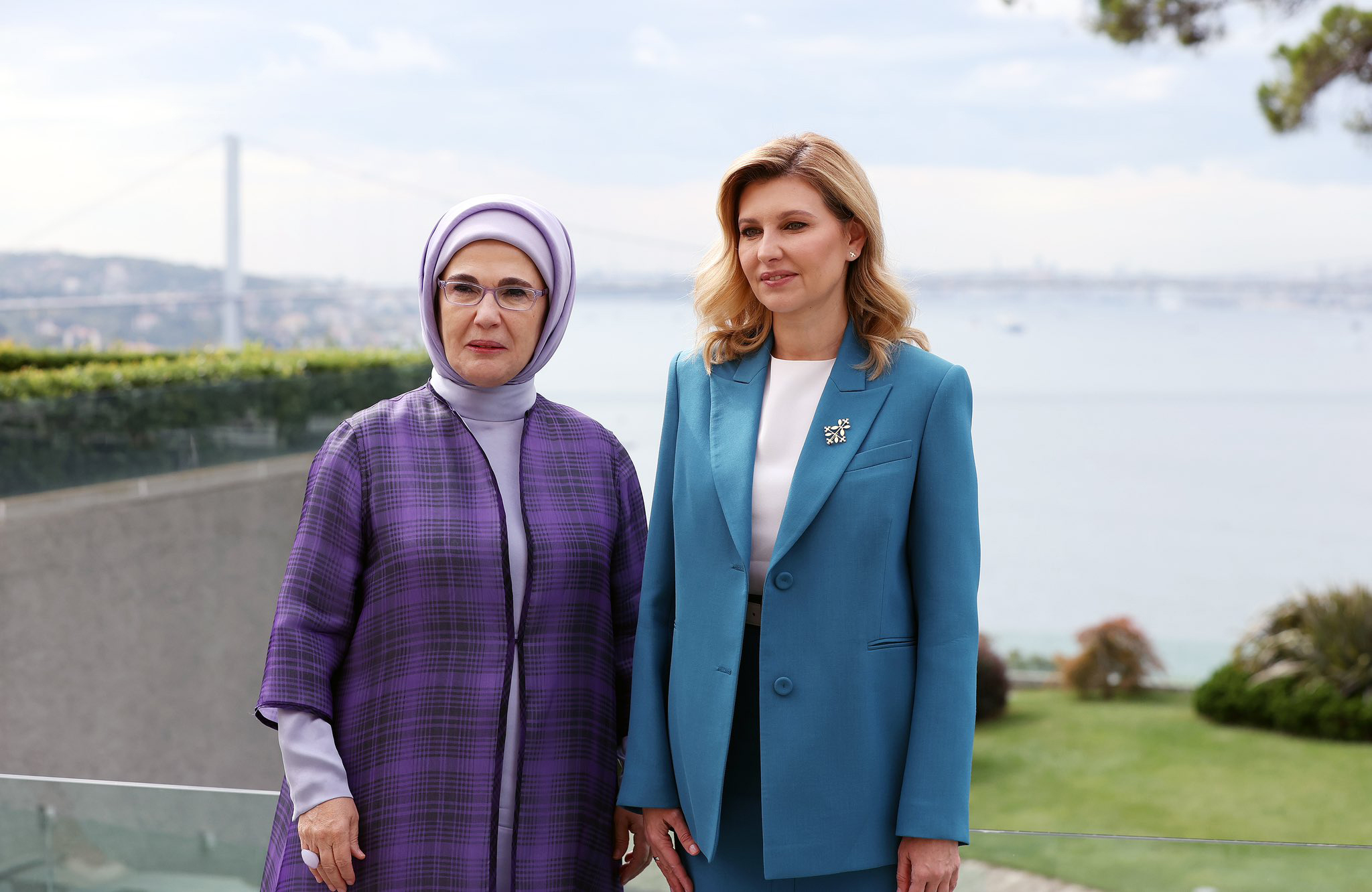 Emine Erdoğan ve Olena Zelenska 3