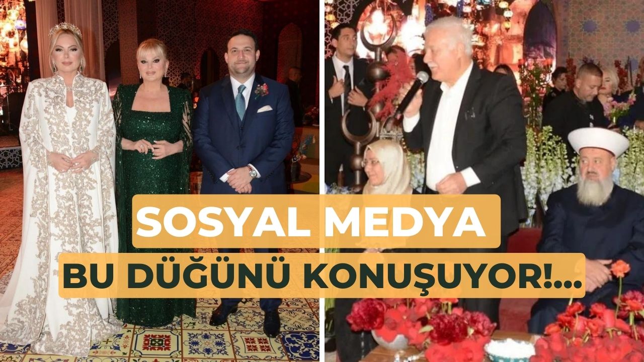 Sosyal medya bu düğünü konuşuyor