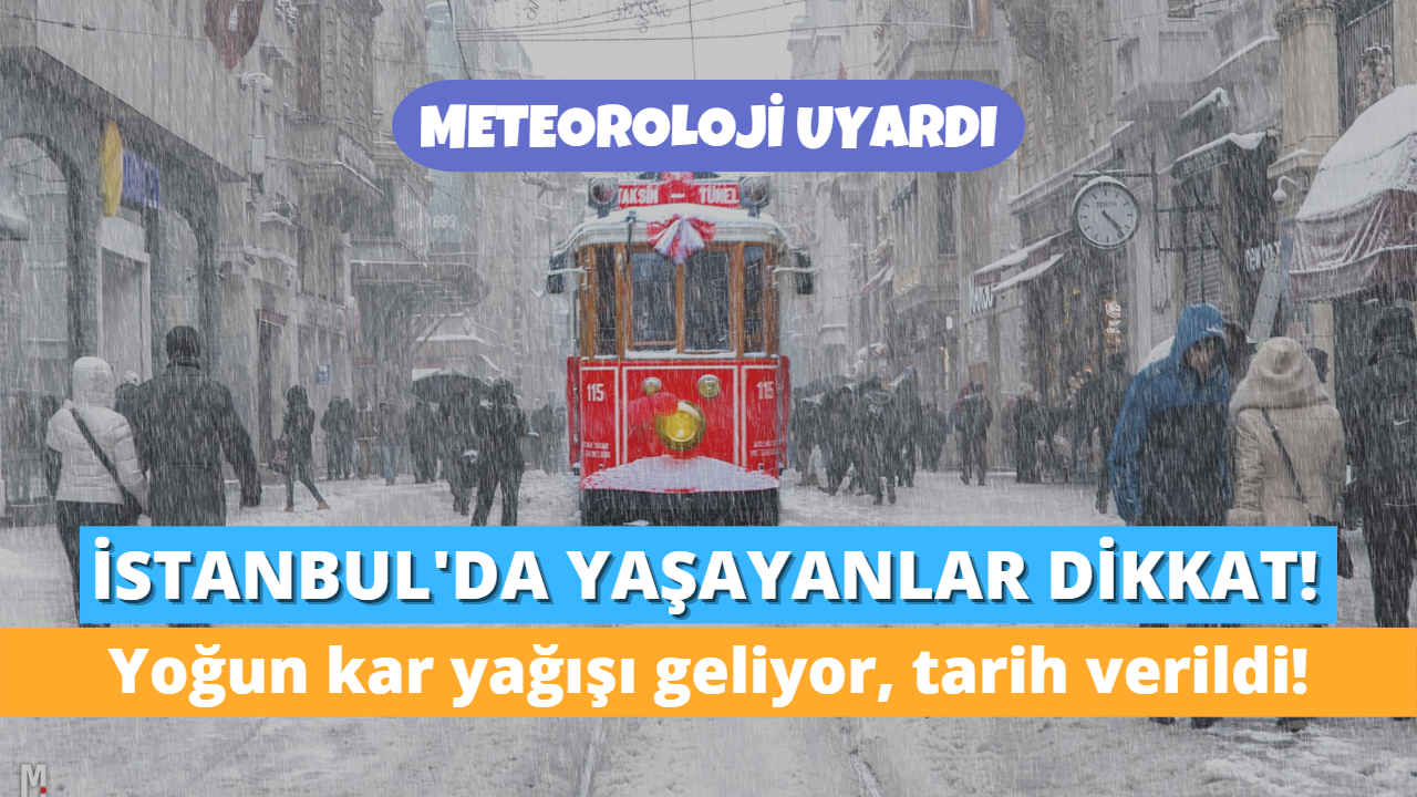 İstanbul'lular bu iki tarihe dikkat! İstanbul kar yağışına teslim olacak!
