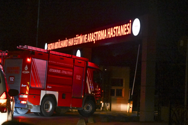 İstanbul Hastane Yangın 1
