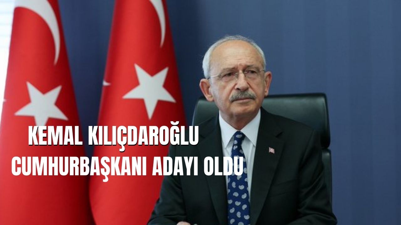6'lı Masanın Cumhurbaşkanı Adayı Kemal Kılıçdaroğlu oldu!