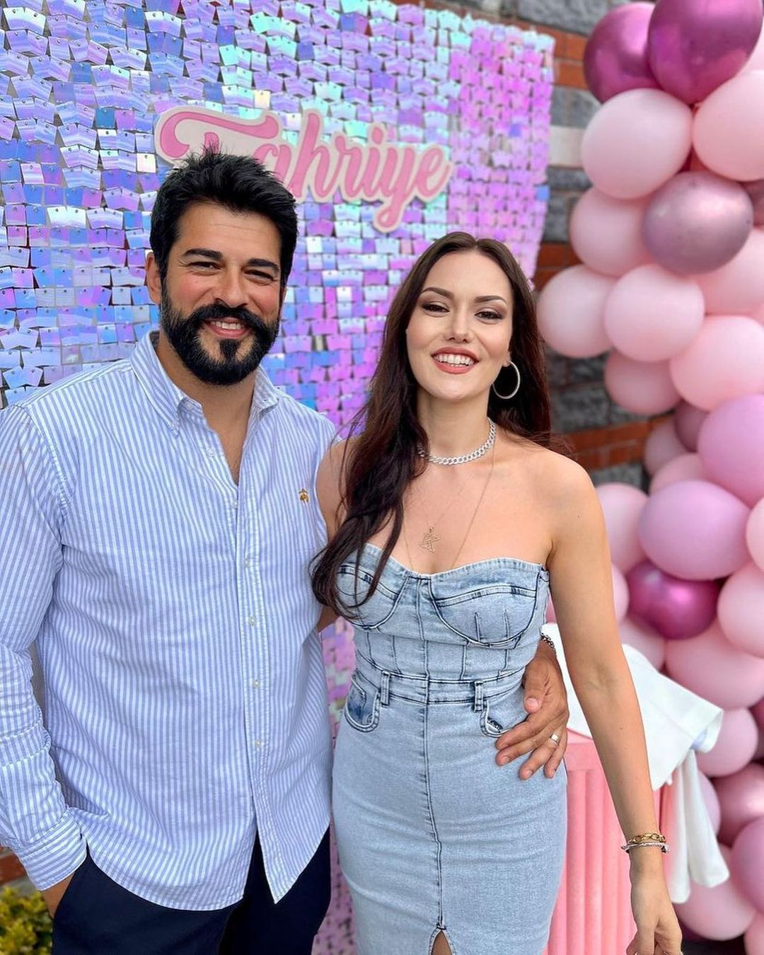 Fahriye Evcen'e doğum günü sürprizi!