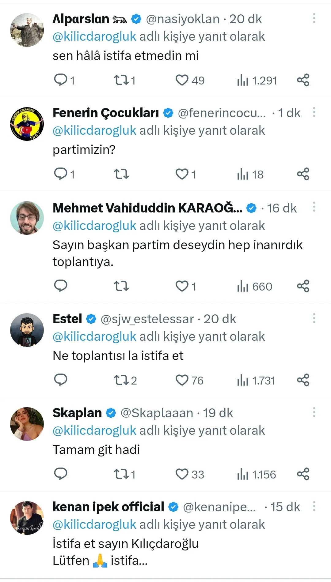 Kemal Kılıçdaroğlu İstifa (1)