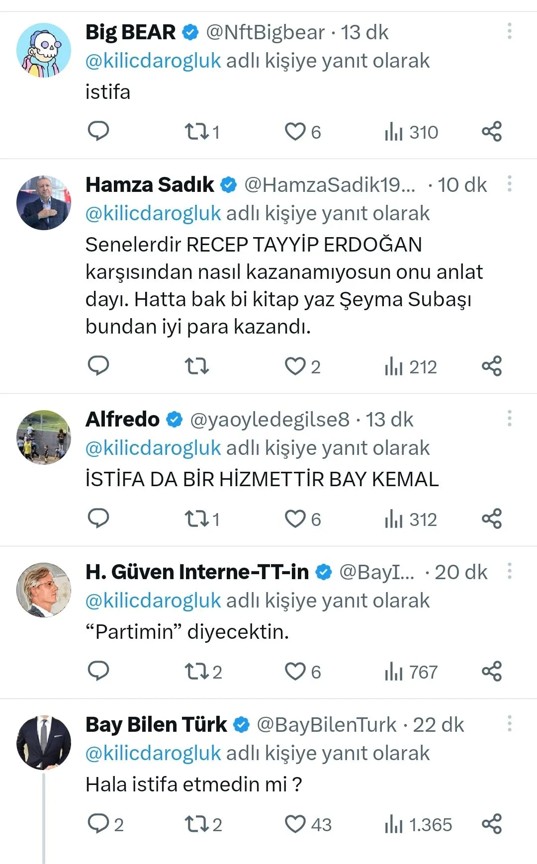 Kemal Kılıçdaroğlu İstifa (2)