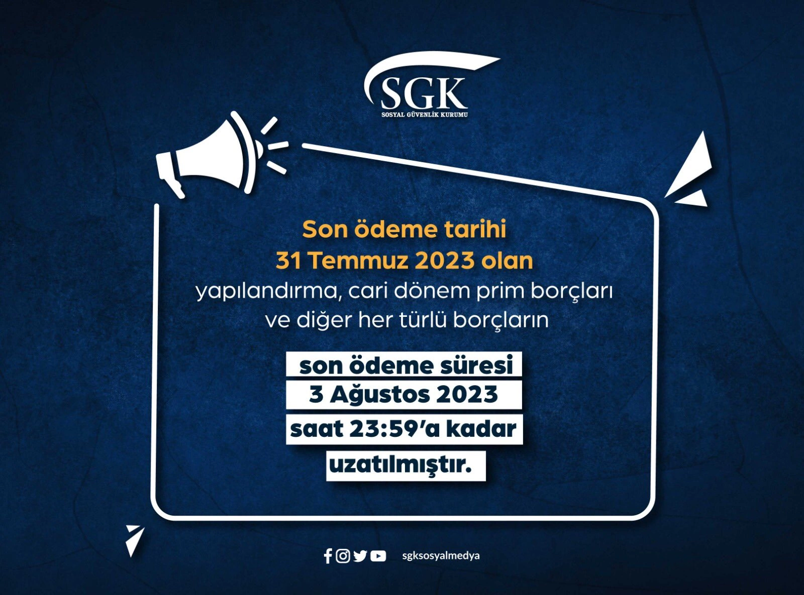 sgk borç