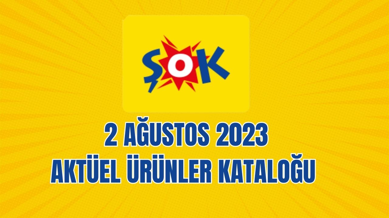 Şok 2 Ağustos 2023 aktüel ürünler kataloğu yayında... New Balance spor ayakkabılarda büyük fırsat