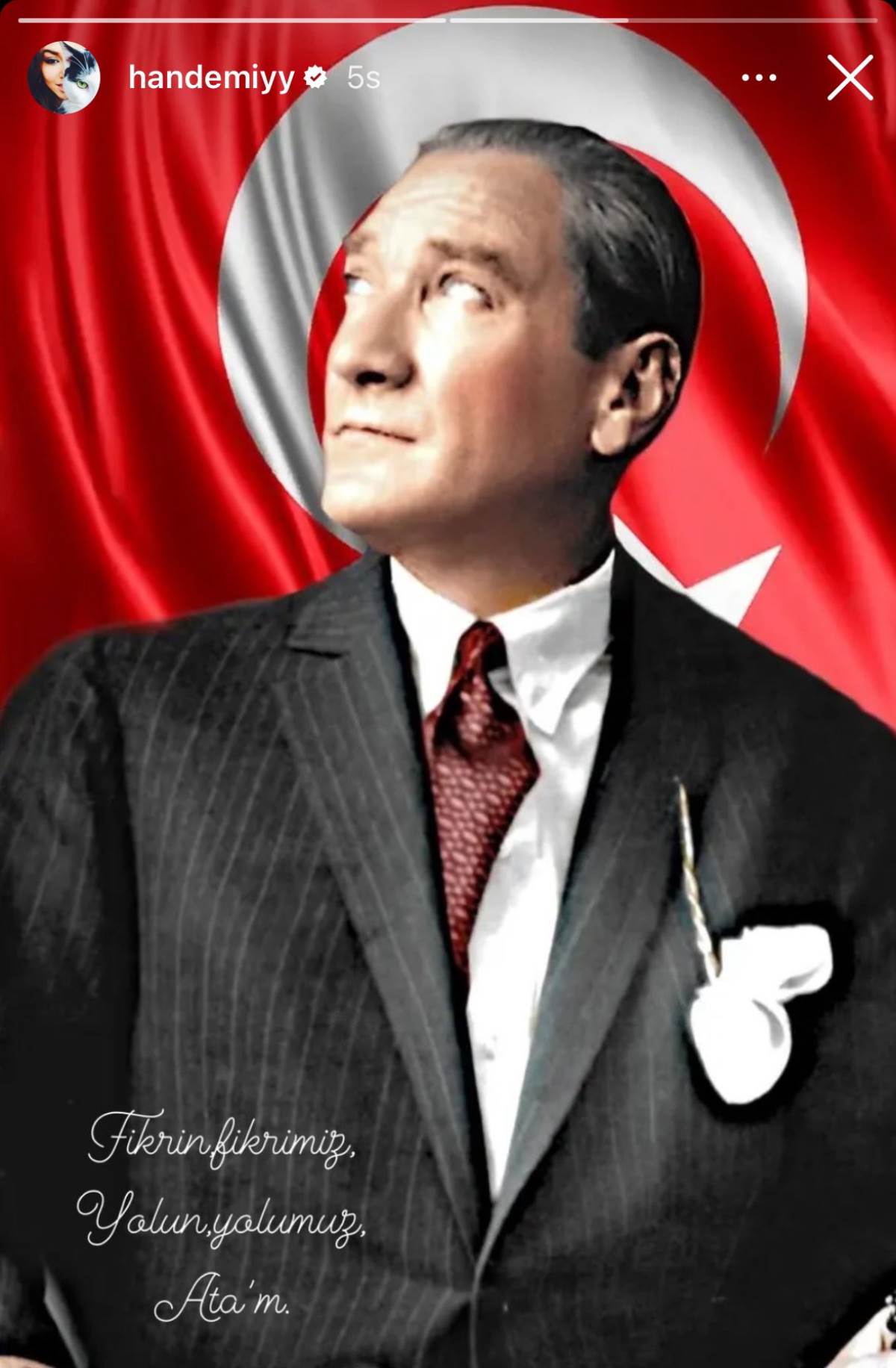 Hande Erçel Atatürk
