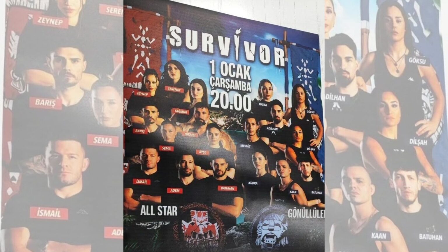 Survivor 2025 Kadroları