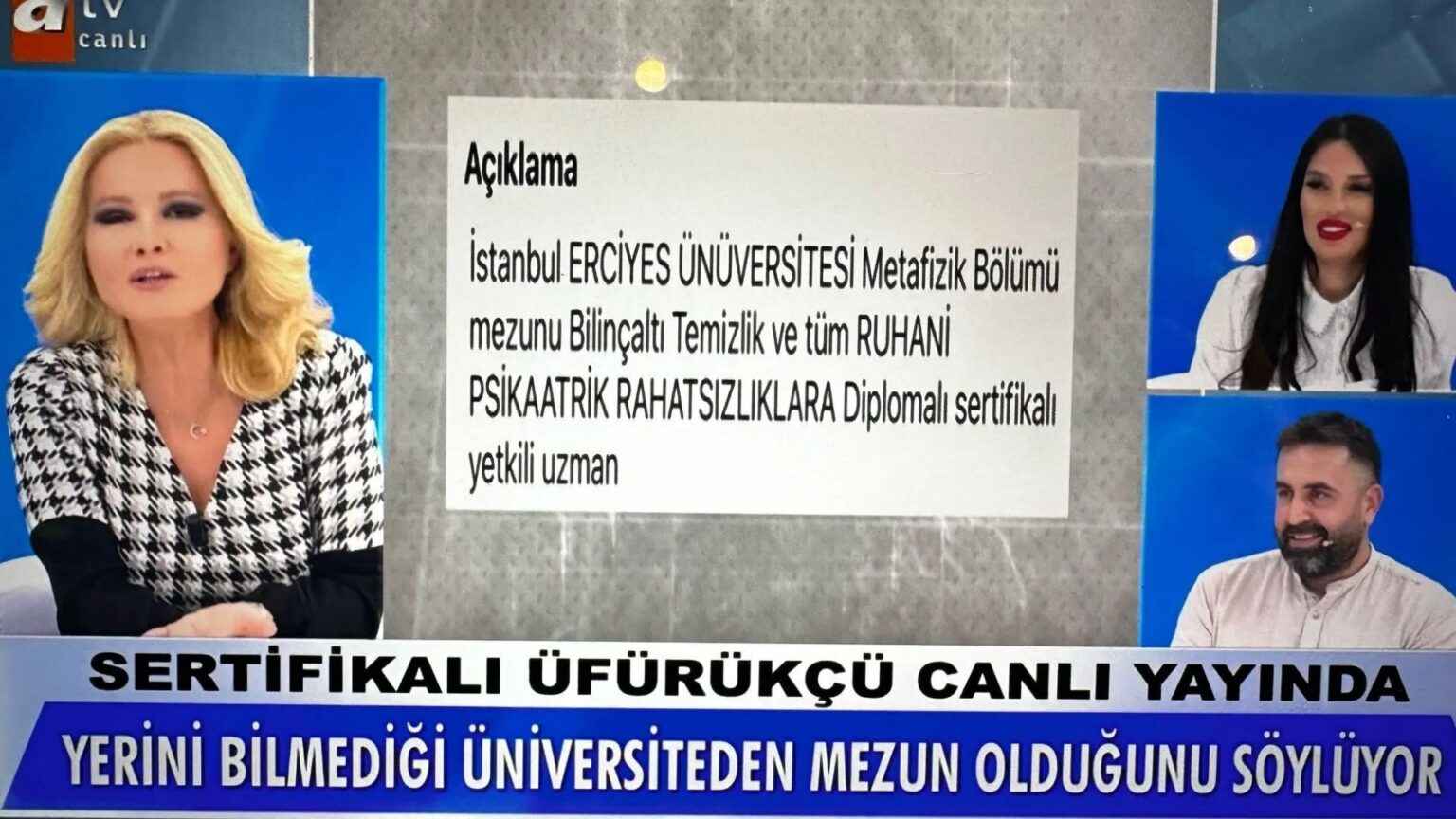 Müge Anlı Kayseri Üfürükçü 1