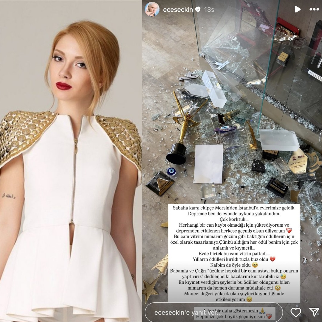 Ece Seçkin Deprem Kare