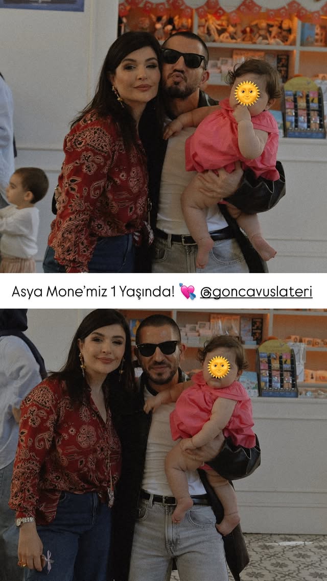 Gonca Vuslateri Kızı Doğum Günü